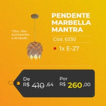 PENDENTE MARBELLA MANTRA - 06330